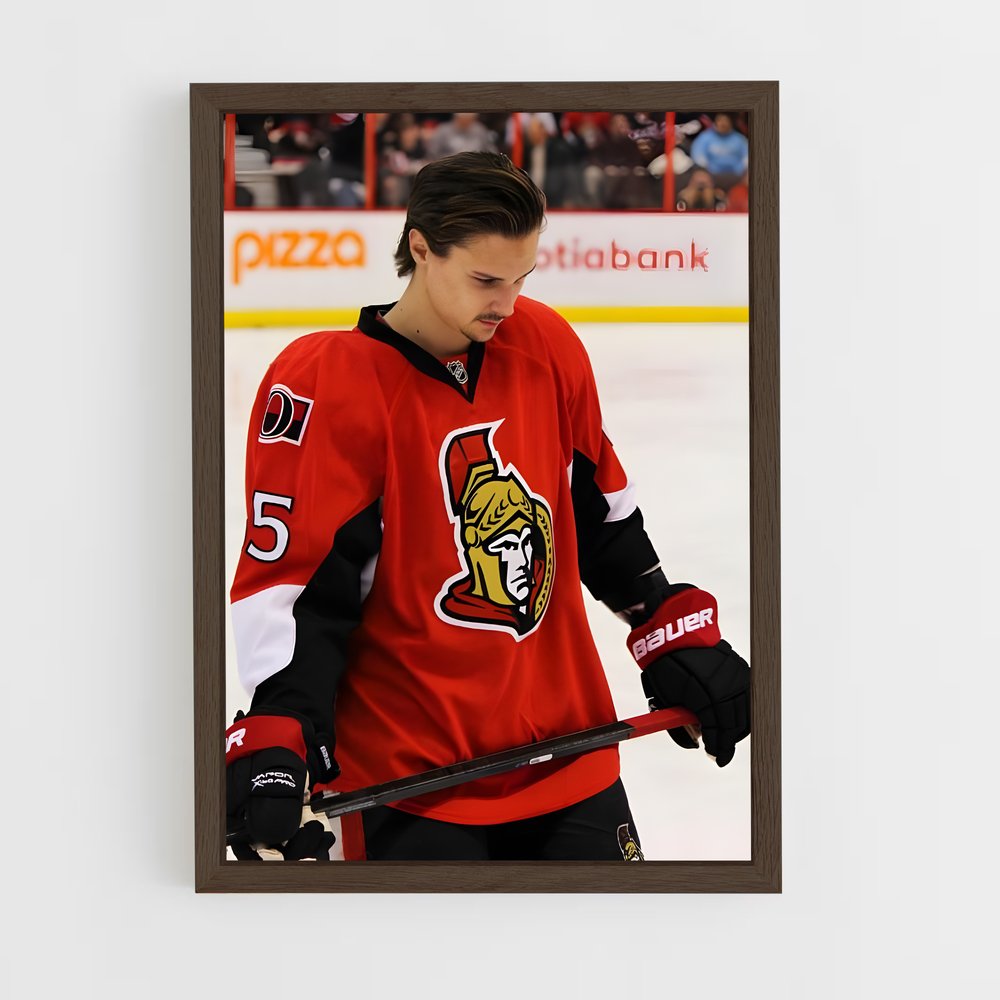 Poster Erik karlsson – affiche Hockey sur glace (vue 5)